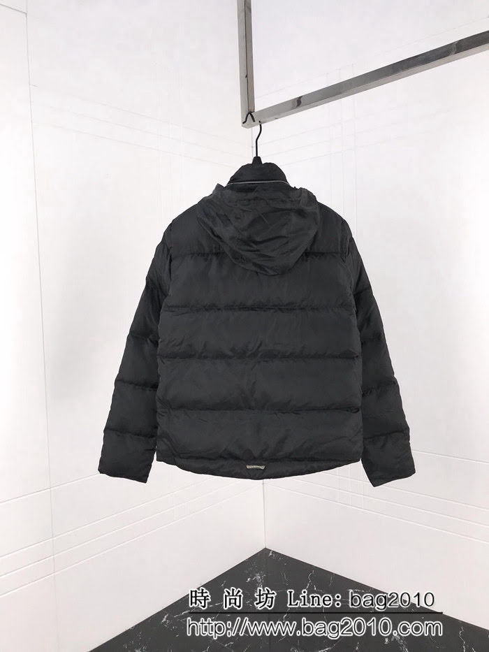 Chrome hearts 克羅心 18秋冬新款 帶隱形帽 輕便保暖 男款棉服 ydi1752